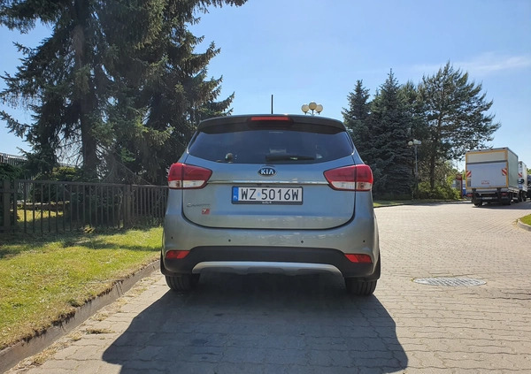 Kia Carens cena 44800 przebieg: 139900, rok produkcji 2014 z Wysokie Mazowieckie małe 781